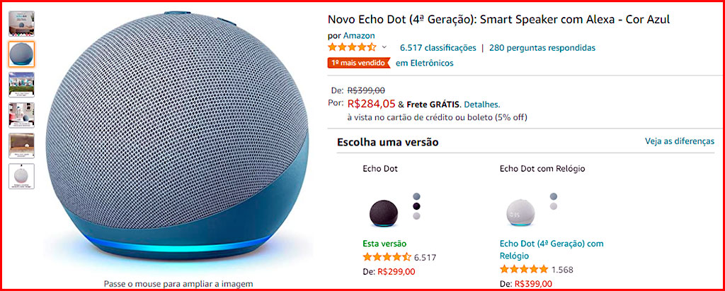 Produtos Mais Vendidos Na Amazon 2021 [Atualizado]