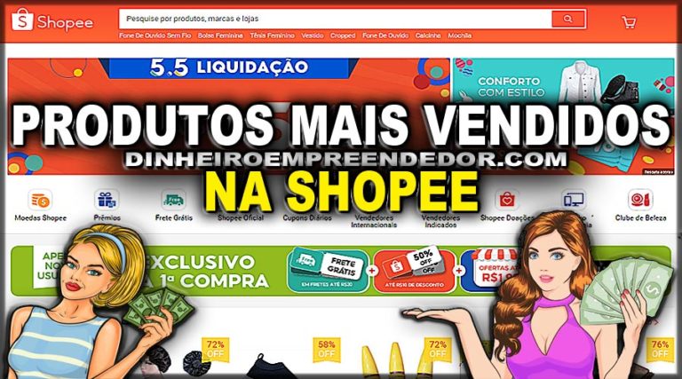 Produtos Mais Vendidos Na Shopee 2022 [Atualizado]