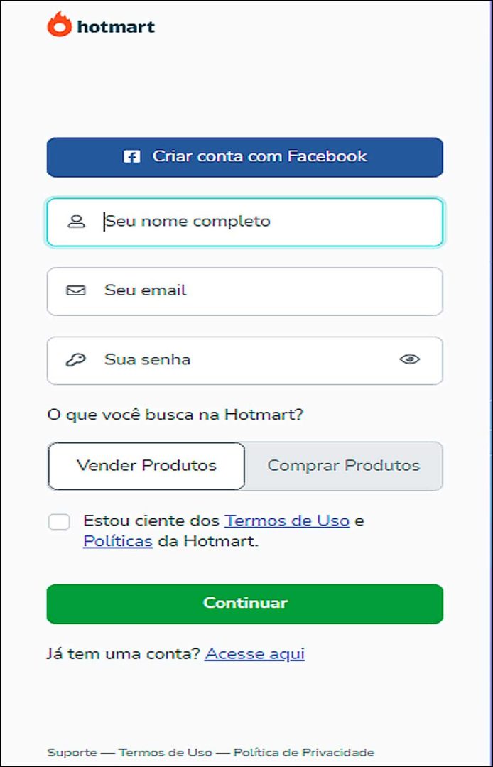 Hotmart Entrar na Minha Conta Afiliado [Atualizado]