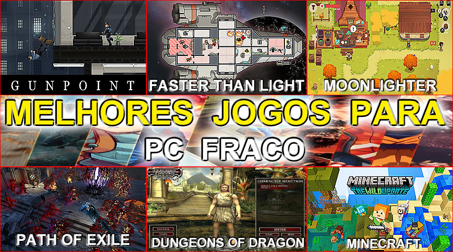 Melhores jogos para PC fraco em 2023