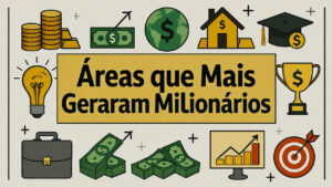Áreas que Mais Geraram Milionários