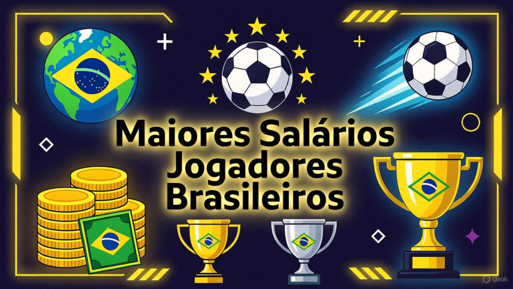 Maiores Salários Jogadores Brasileiros 2025